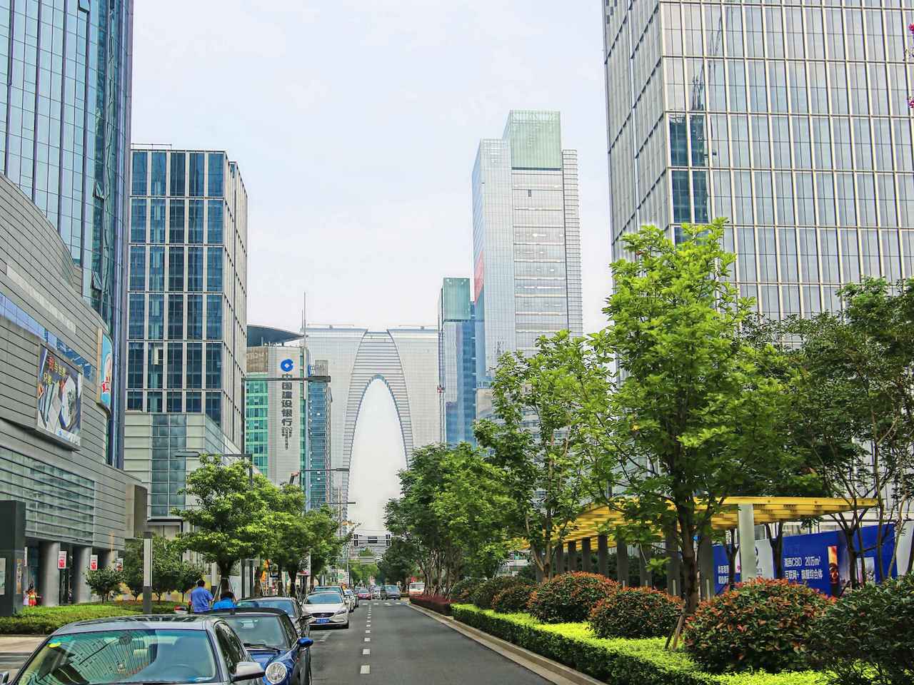 凤凰国际大厦外立面实景